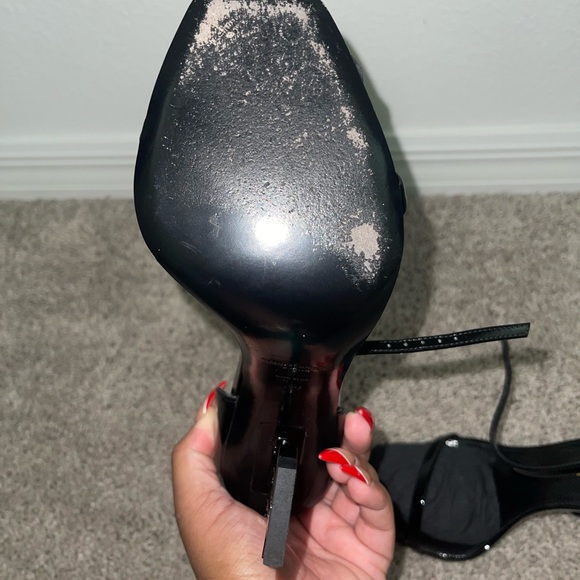 Ysl Opyum Heel Sandals all black - Picture 8 of 10